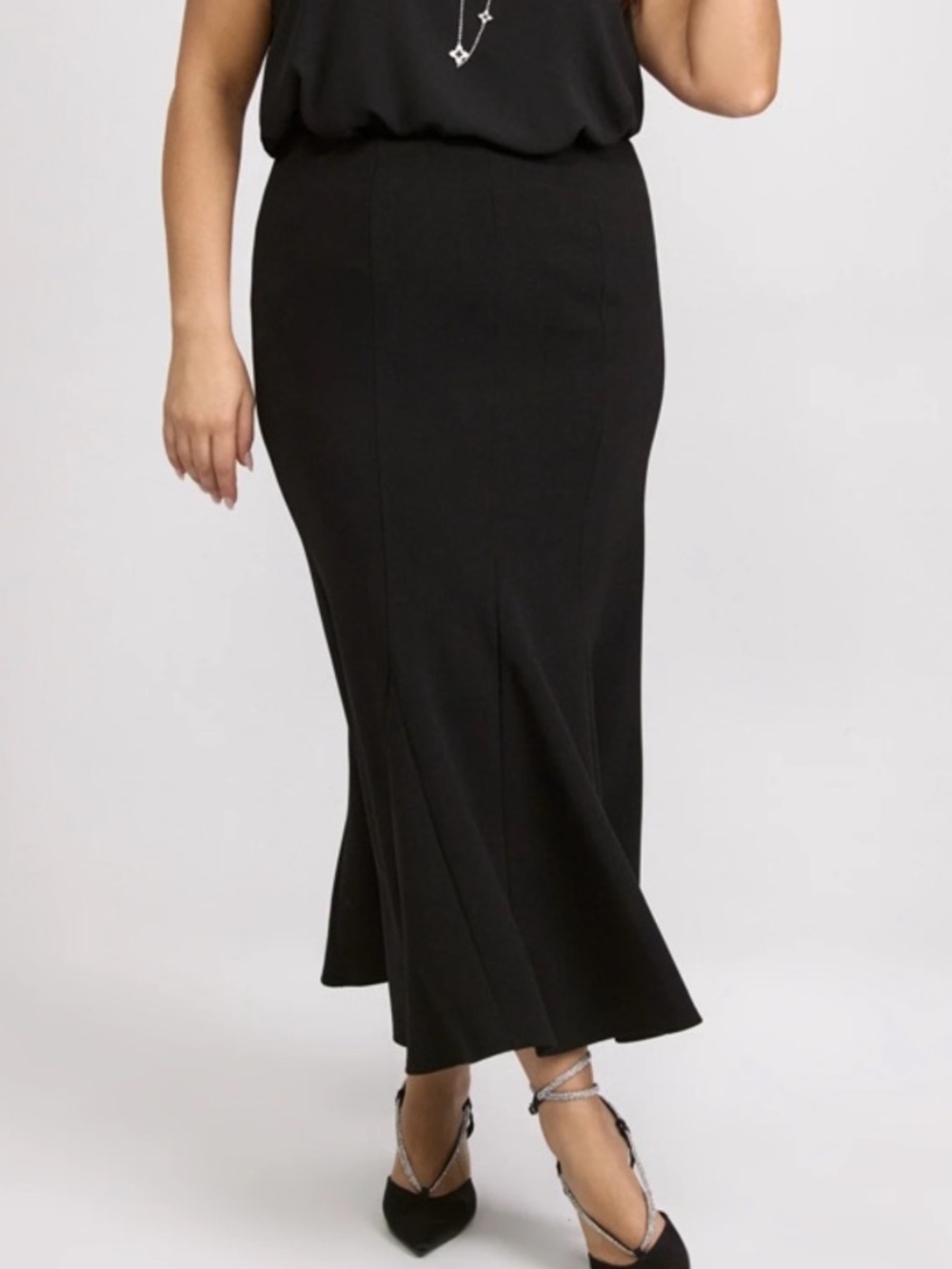 Laura Panel Midi Skirt